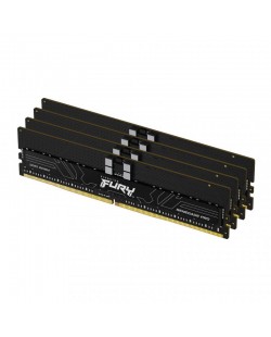 Kingston Technology FURY 64 Go 5600 MT/s DDR5 ECC Reg CL36 DIMM (kit de 4) Renegade Pro XMP