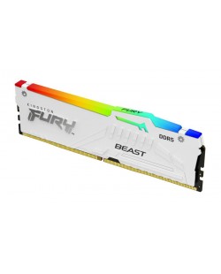 Kingston Technology FURY Beast 16GB 6800MT/s DDR5 CL34 DIMM White RGB EXPO