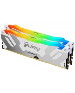Kingston Technology FURY 32Go 7200MT/s DDR5 CL38 DIMM (Kit de 2) Renegade RGB Blanc XMP