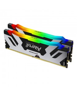 Kingston Technology FURY 48GB 8000MT/s DDR5 CL38 DIMM (Kit de 2) Renegade RGB Silver