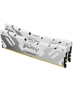 Kingston Technology FURY 32 Go 8000 MT/s DDR5 CL38 DIMM (kit de 2) Renegade White XMP