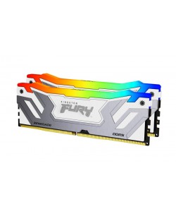Kingston Technology FURY 48Go 8400MT/s DDR5 CL40 CUDIMM (Kit de 2) Renegade RGB Blanc XMP