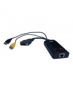 APC KVM-DVIVMCAC commutateur écran, clavier et souris Noir