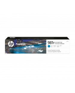 HP 981Y cartouche PageWide Cyan extra grande capacité authentique