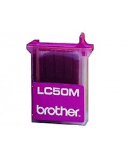 Brother Inktcartridge LC50M rood cartouche d'encre Original Magenta