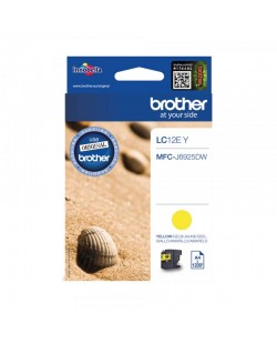 Brother LC12EY cartouche d'encre 1 pièce(s) Original Jaune