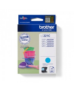 Brother LC221C cartouche d'encre 1 pièce(s) Original Cyan