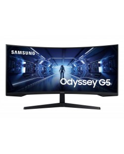 Samsung G55T écran plat de PC 86,4 cm (34") 3440 x 1440 pixels UltraWide Quad HD LED Noir