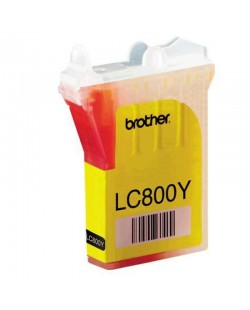 Brother LC-800Y cartouche d'encre 1 pièce(s) Original Jaune