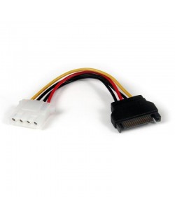 StarTech.com Adaptateur de câble d'alimentation SATA 15 cm vers LP4 - F/M