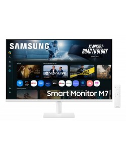 Samsung M7 M70F écran plat de PC 81,3 cm (32") 3840 x 2160 pixels 4K Ultra HD LED Blanc