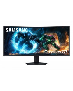 Samsung G75F écran plat de PC 101,6 cm (40") 5120 x 2160 pixels WUHD LCD Noir