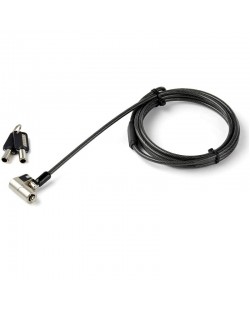 StarTech.com Câble de verrouillage à clé de 2 m pour ordinateur portable - K-Slot, Nano, Wedge Slot