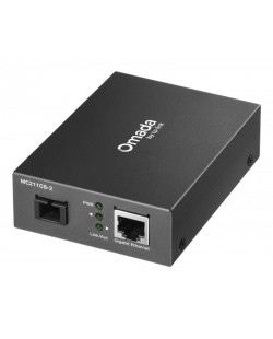TP-Link Omada MC211CS-2 convertisseur de support réseau 1000 Mbit/s 1310 nm Monomode Noir