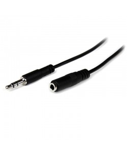 StarTech.com Câble d'extension audio stéréo Slim 3,5 mm de 1 m - M/F