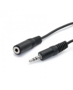 StarTech.com Câble d'extension audio stéréo de 3,5 mm (M/F) - 1,8 m - Noir
