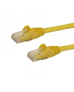 StarTech.com N6PATC10MYL câble de réseau Jaune 10 m Cat6 U/UTP (UTP)