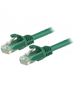 StarTech.com Cordon de raccordement UTP CAT6 - 1,5 m - Sans crochet - Câble patch RJ45 - Vert