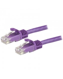 StarTech.com Cordon de raccordement UTP CAT6 (7,5 m) sans crochet - Câble patch RJ45 - Violet