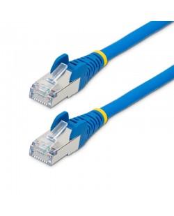 StarTech.com Câble Ethernet CAT6a 10m - Low Smoke Zero Halogen (LSZH) - 10 Gigabit 500MHz 100W PoE RJ45 S/FTP Cordon de Raccord