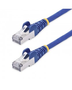 StarTech.com Câble Ethernet CAT8 Bleu de 50cm, RJ45 Snagless, 25G/40G, 2000MHz, 100W PoE++, S/FTP, Fil de Cuivre Pur 26AWG, LSZ