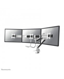 Neomounts NM-D775DX3WHITE support d'écran plat pour bureau 68,6 cm (27") Blanc