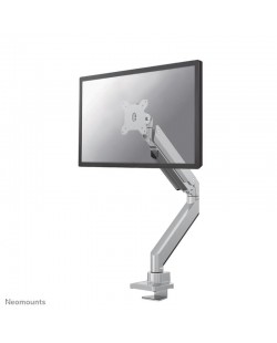 Neomounts NM-D775SILVER Support d'écran à fixer 10-32" - ressort à gaz - Topfix - arrêt 180°