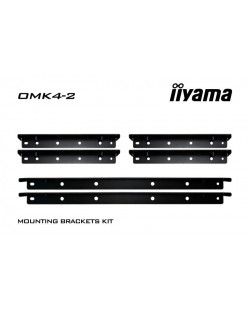 iiyama OMK4-2 kit de support Noir