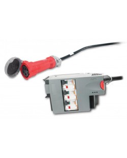 APC Mod. de distr. d'alim. 3 pôles 5 fils DDR 16 A 30 mA IEC309 500 cm - Professionnels