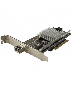 StarTech.com Carte réseau PCI Express à 1 port fibre optique 10 Gigabit Ethernet SFP+ ouvert - Chipset Intel - MM