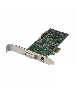 StarTech.com Carte d'acquisition vidéo HD PCIe - Carte capture vidéo HDMI, DVI, VGA ou composante 1080p 60 FPS