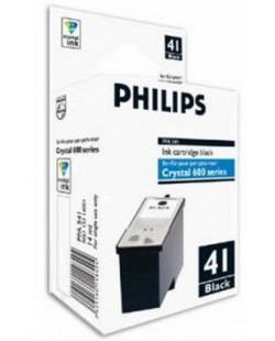 Philips Crystal 41 cartouche d'encre 1 pièce(s) Rendement standard Noir