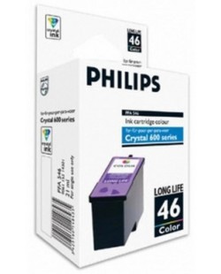 Philips Crystal 46 cartouche d'encre 1 pièce(s) Rendement élevé (XL) Cyan, Magenta, Jaune
