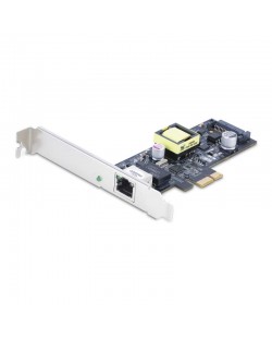 StarTech.com Carte Réseau PoE 2.5Gbps NBASE-T à 1 Port, Intel I225-V, 802.3af/at PoE+ Multi-Gigabit NIC, Adaptateur/Carte Serv