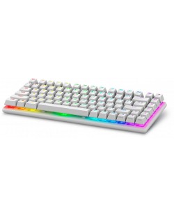Alienware Pro Wireless Gaming Keyboard clavier USB + RF Wireless + Bluetooth Blanc