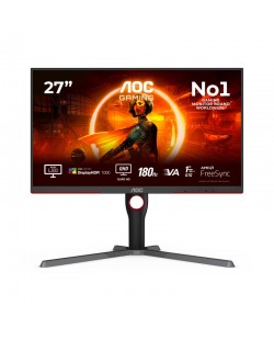 AOC G3 Q27G3XMN/BK écran plat de PC 68,6 cm (27") 2560 x 1440 pixels 2K Ultra HD LED Noir, Rouge