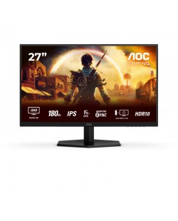 AOC G4 Q27G42XE écran plat de PC 68,6 cm (27") 2560 x 1440 pixels Quad HD Noir, Rouge
