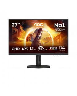 AOC G4 Q27G4XF écran plat de PC 68,6 cm (27") 2560 x 1440 pixels Quad HD LED Noir, Gris