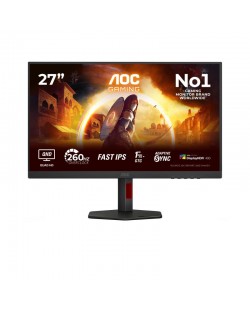 AOC G4 Q27G4ZR écran plat de PC 68,6 cm (27") 2560 x 1440 pixels Quad HD LED Noir, Rouge