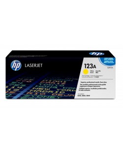 HP 123A Yellow Original LaserJet Toner Cartridge Cartouche de toner 1 pièce(s) Jaune
