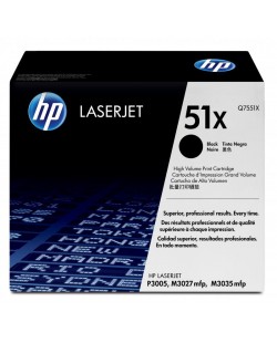 HP 51X toner LaserJet noir grande capacité authentique