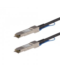 StarTech.com Câble QSFP+ à connexion directe conforme aux normes MSA - Cordon DAC Twinax de 0,5 m