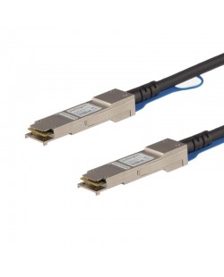 StarTech.com Câble QSFP+ à connexion directe compatible Cisco QSFP-H40G-CU0-5M - DAC de 0,5 m