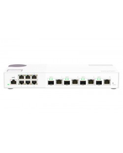 QNAP QSW-M2106-4C commutateur réseau Géré L2 2.5G Ethernet (100/1000/2500) Blanc