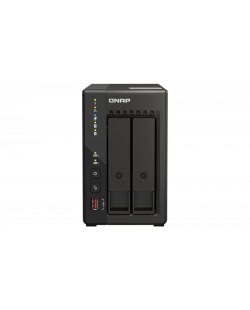QNAP QVP-21C serveur de stockage Tower Intel® Celeron® J6412 8 Go DDR4 0 To QVR Pro Noir