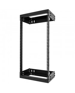 StarTech.com Rack Réseau Mural 21U à 2 Montants, Rack Serveur 19" à Cadre Ouvert avec Profondeur Ajustable, Rack de Données