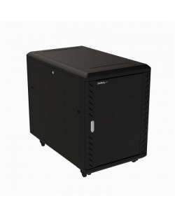 StarTech.com Armoire Rack Serveur 15U à 4 Montants, Armoire Verrouillable 19" pour Ordinateur/AV/Équipement IT, Rack Réseau p