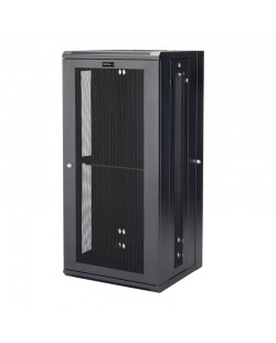 StarTech.com Armoire Réseau Murale à 4 Montants 26U avec Étagère 1U, Armoire Serveur Murale 19" à Charnières pour Équipem