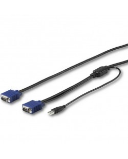 StarTech.com Câble switch KVM USB VGA de 4,6 m pour consoles