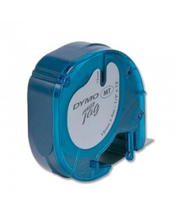DYMO 12mm LetraTAG Plastic tape ruban d'étiquette